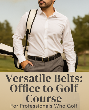 From the Office to the Golf Course: Versatile Belts for Professionals Who Golf