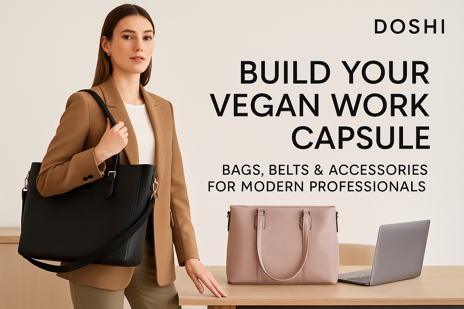 How to Build a Vegan Work Capsule: Women’s Bags & Belts – Doshi FCSA