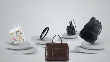 A selection of Doshi products including the Large Classic Brief, Prosport Backpack, and Professional 2 Belt.