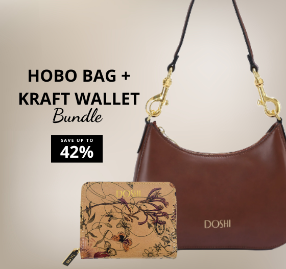 Hobo Bag & Kraft Paper Wallet