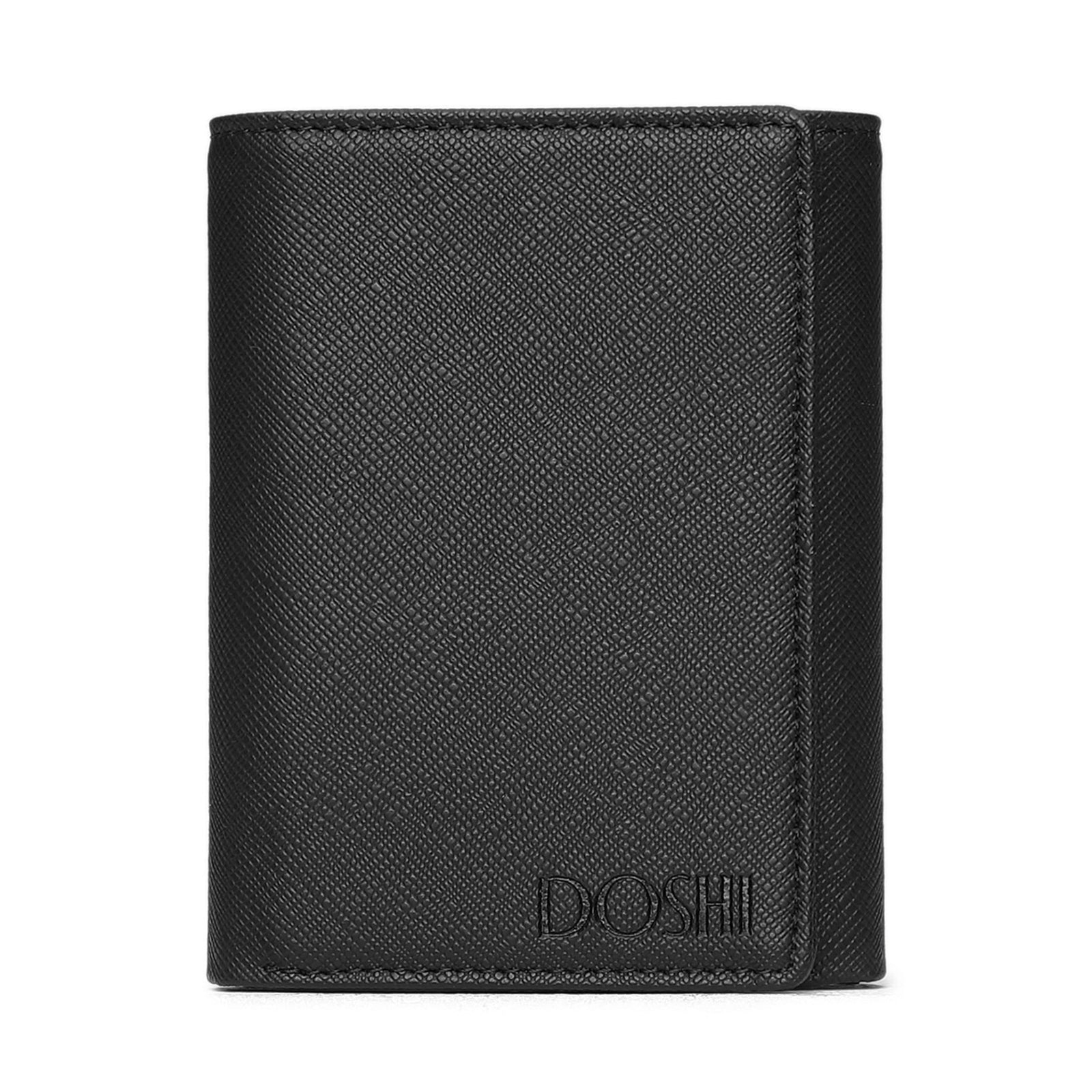 DOSH RFID Luxe 6-Card Compact Designer Money Clip Wallet 