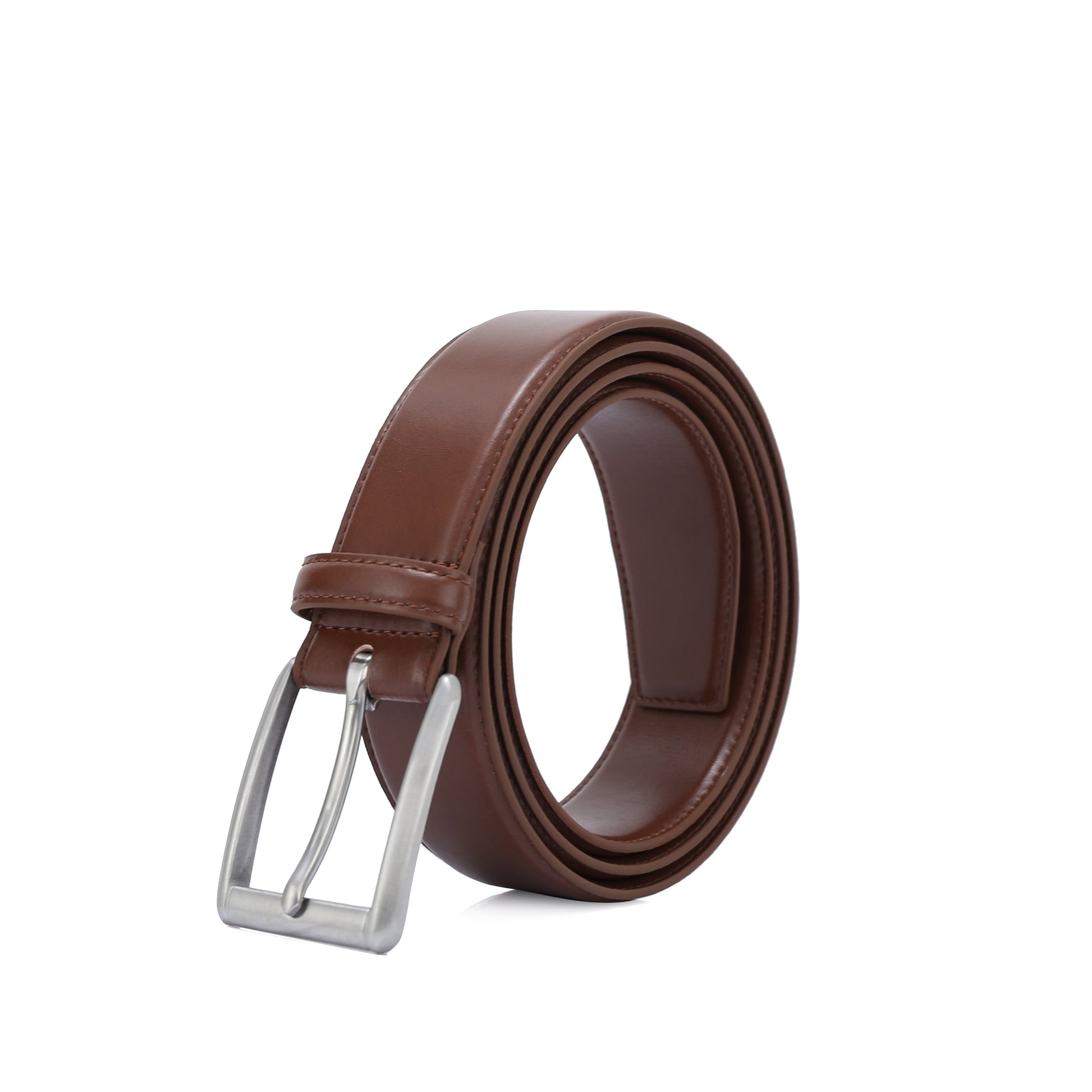 Classic Brushed Men's Vegan Dress Belt: Size 46-60 | Doshi Shop Classic Brushed Men's Vegan Dress Belt: Size 46-60 | Doshi Shop
