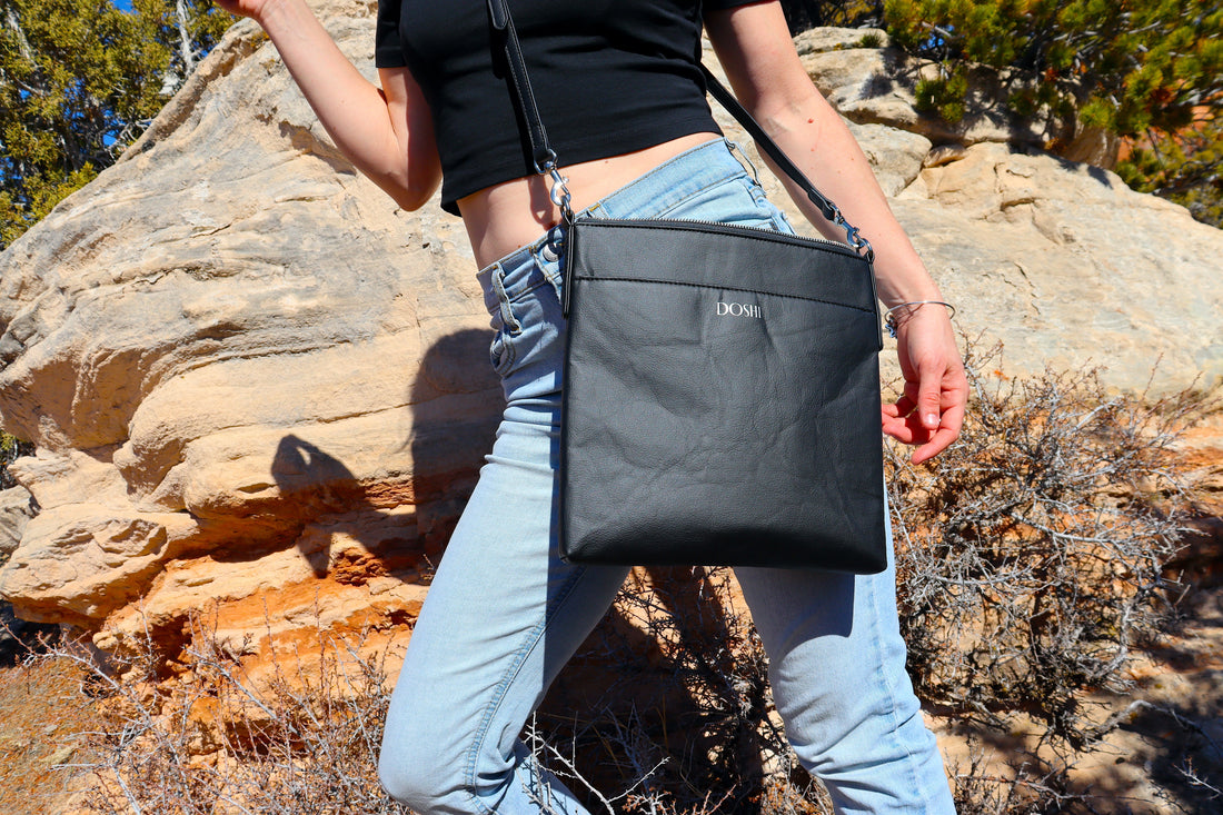 Pinatex Vegan Crossbody Pouch