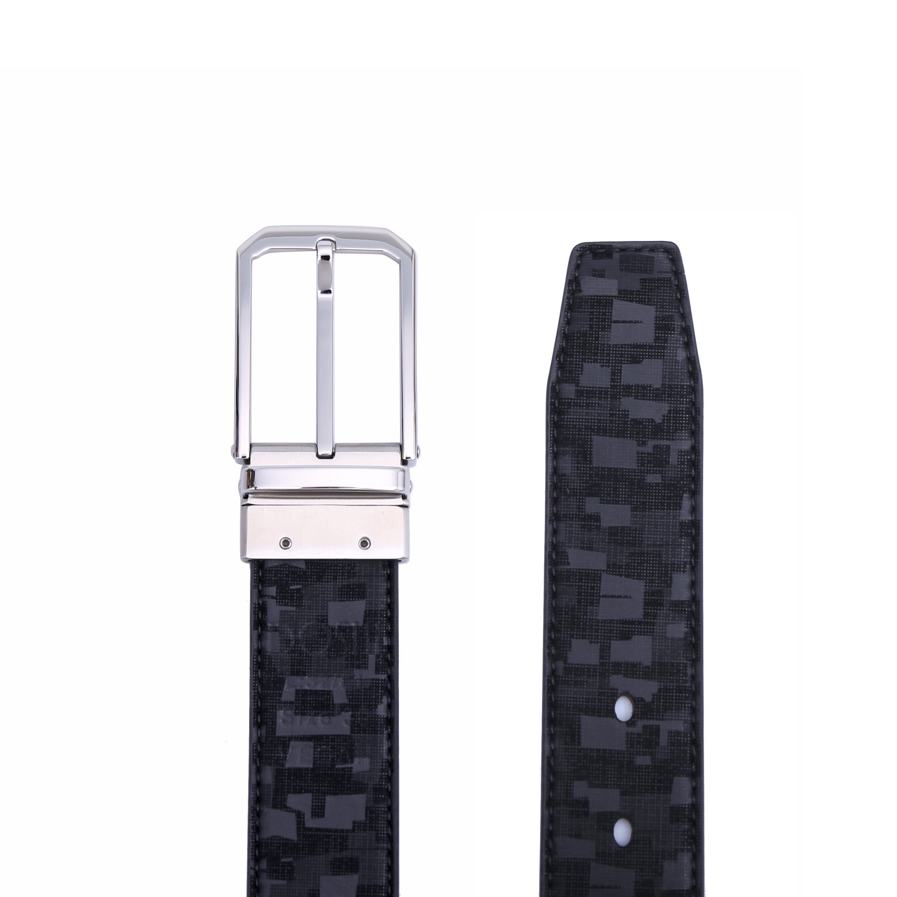 Professional Reversible 1 - Polished SS - Golf Vegan Belt