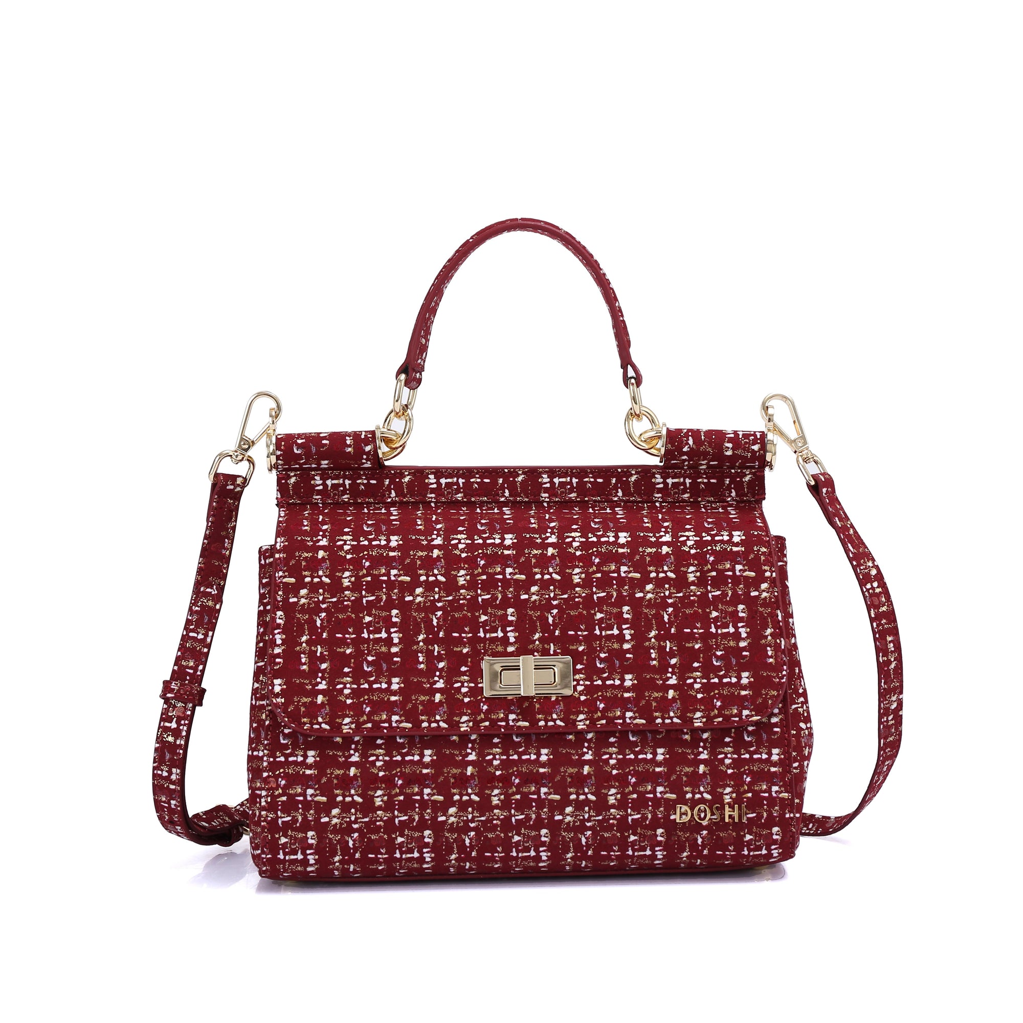 PRE-ORDER Lady Bag 3 - Printed Royal Red