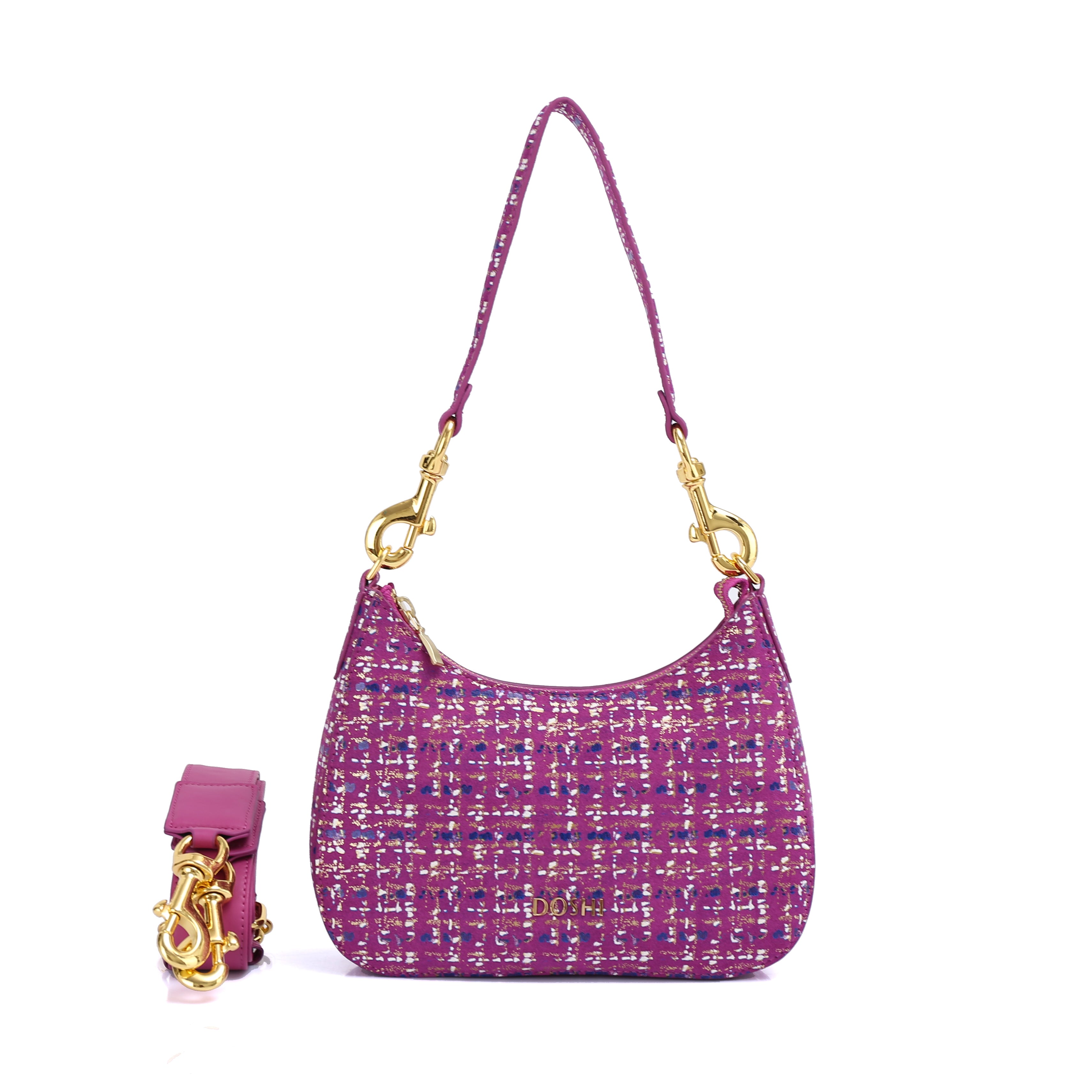 Hobo Printed Crossbody Bag