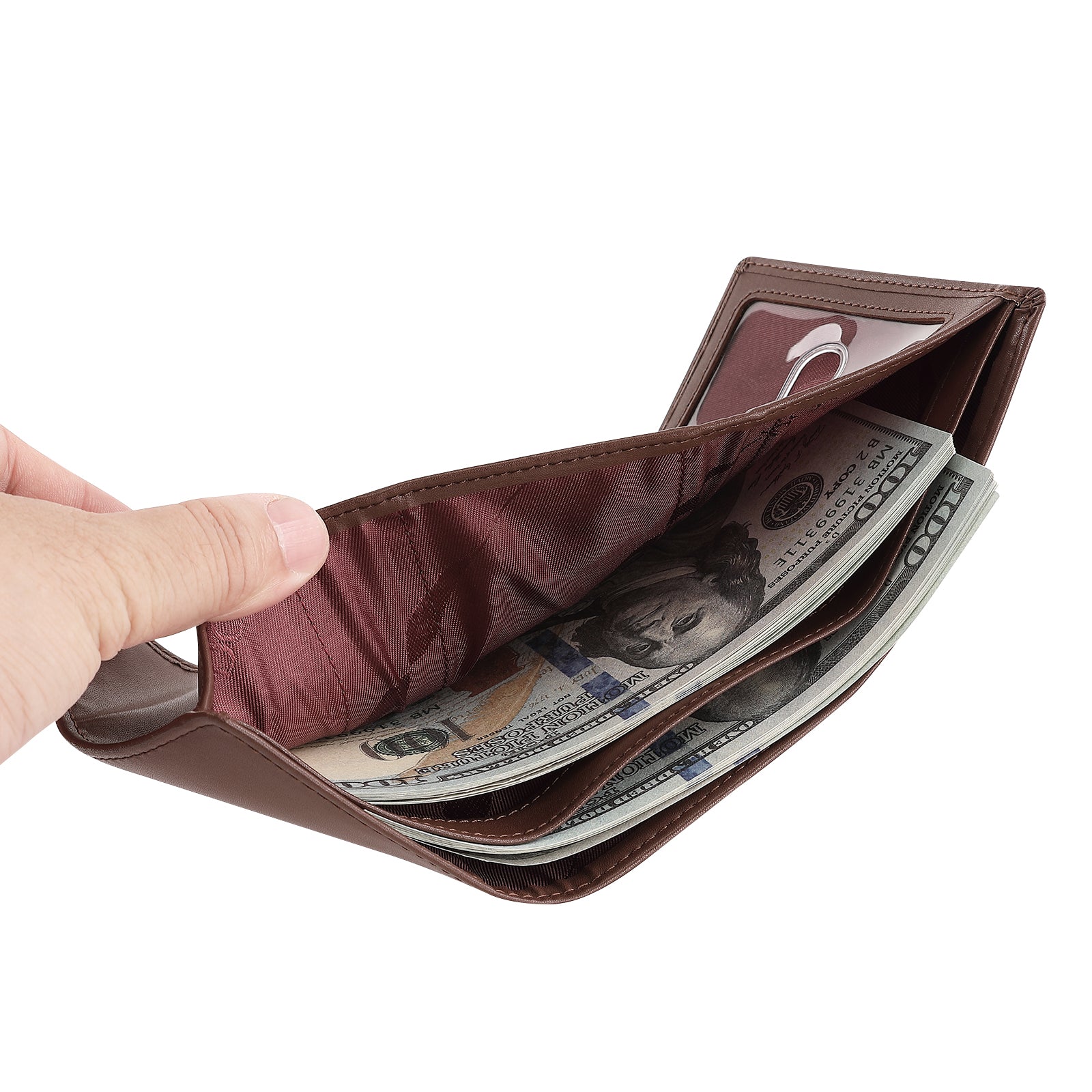 Slim Trifold Vegan Wallet