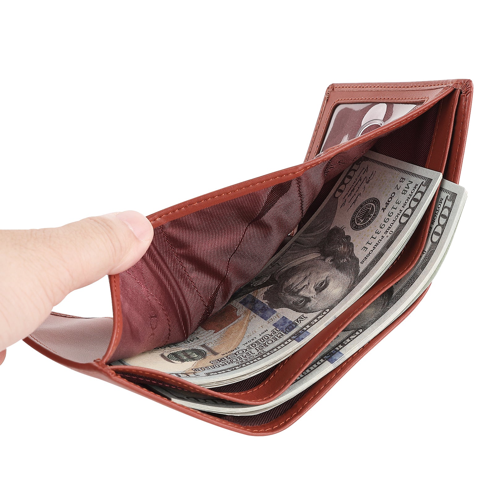 Slim Trifold Vegan Wallet