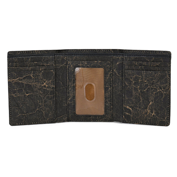 Sustainable Italian Kraft Paper Trifold Wallet Doshi Shop