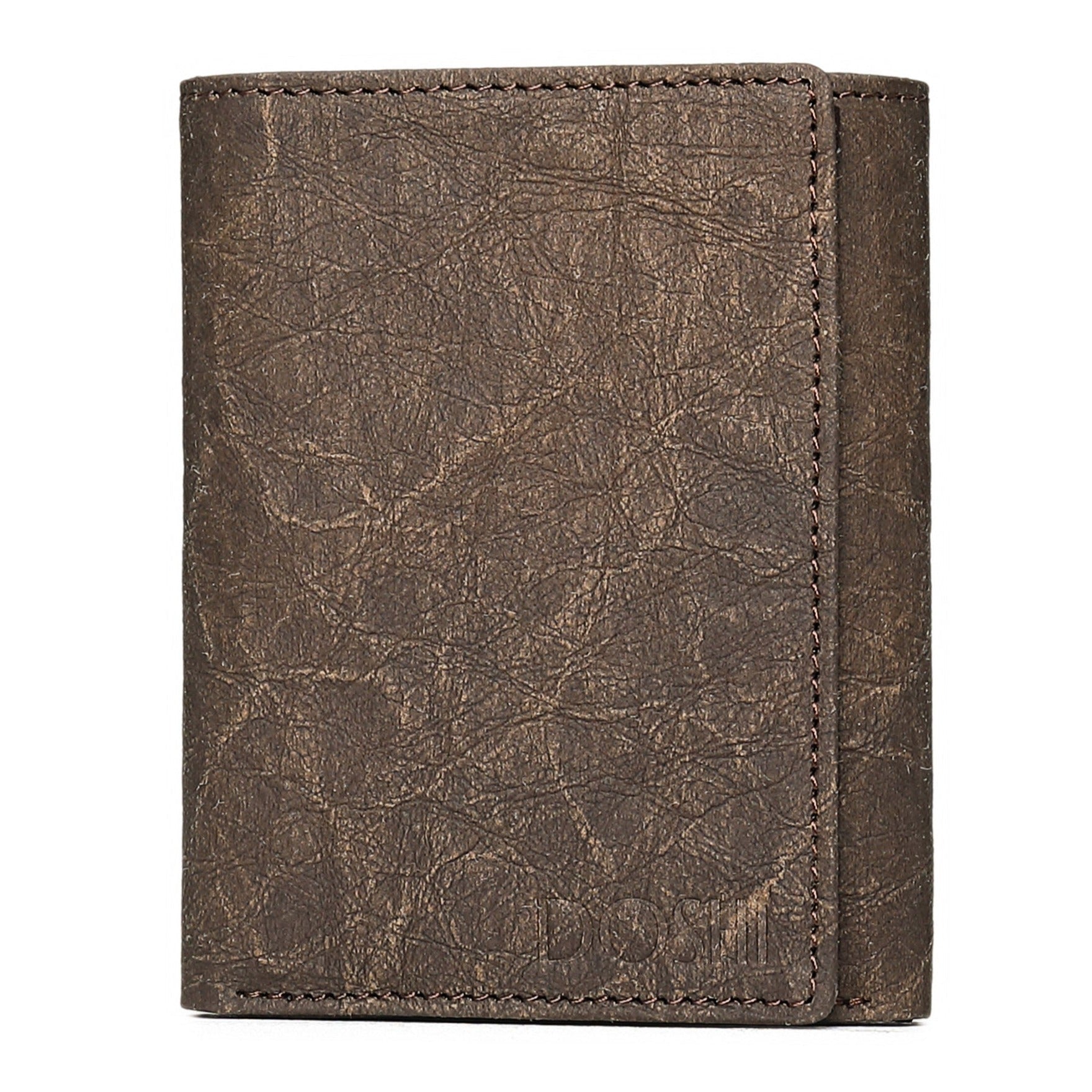 Sustainable Italian Kraft Paper Trifold Wallet | Doshi Shop