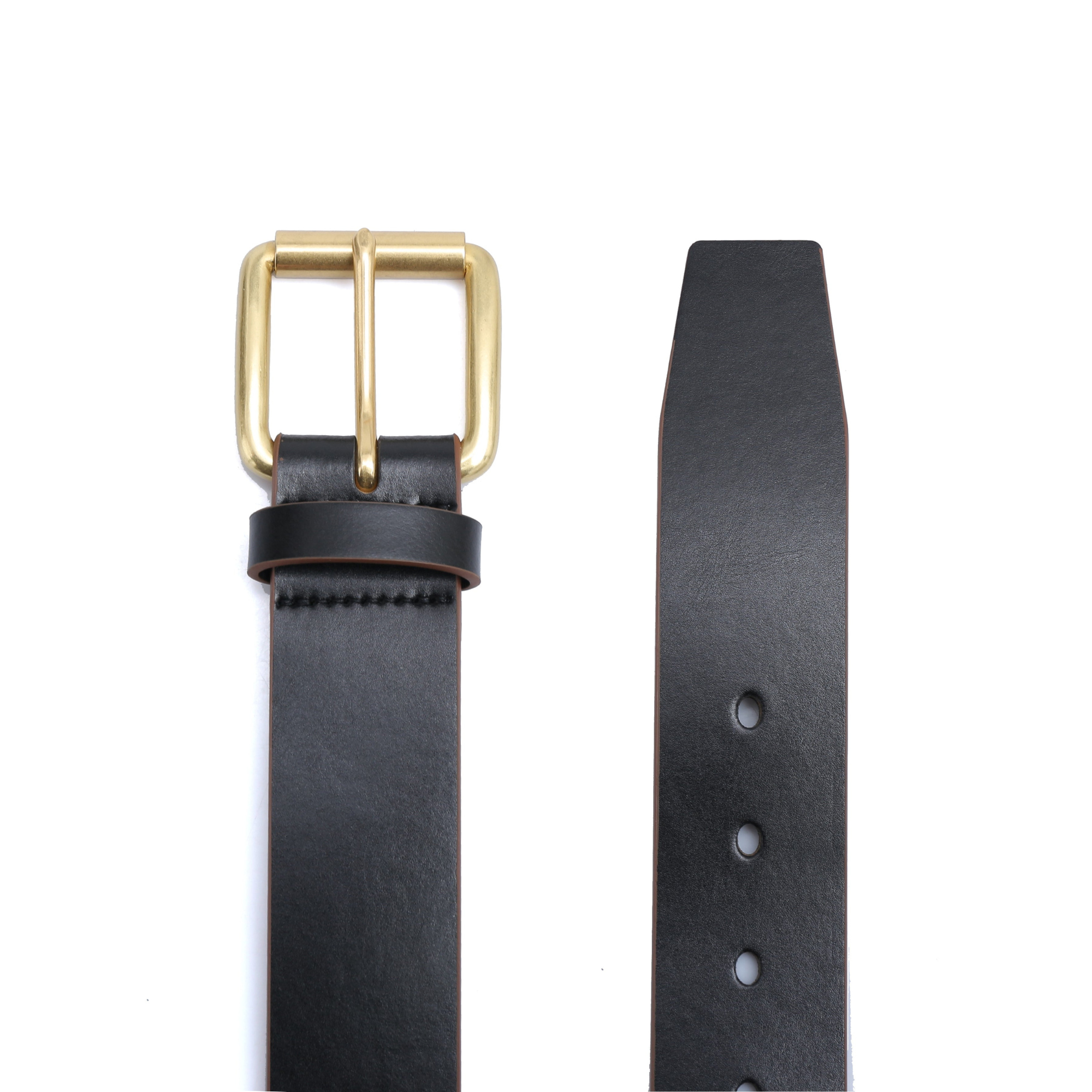 Casual belt w/ Brass Roller buckle (30-36)