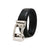 Auto 1 Vegan Belt - Silver only sizes 30,32,34, Matte Black assorted sizes available