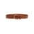 Women's Gold Ring Belt - Brown (Only Size 34 - 40)