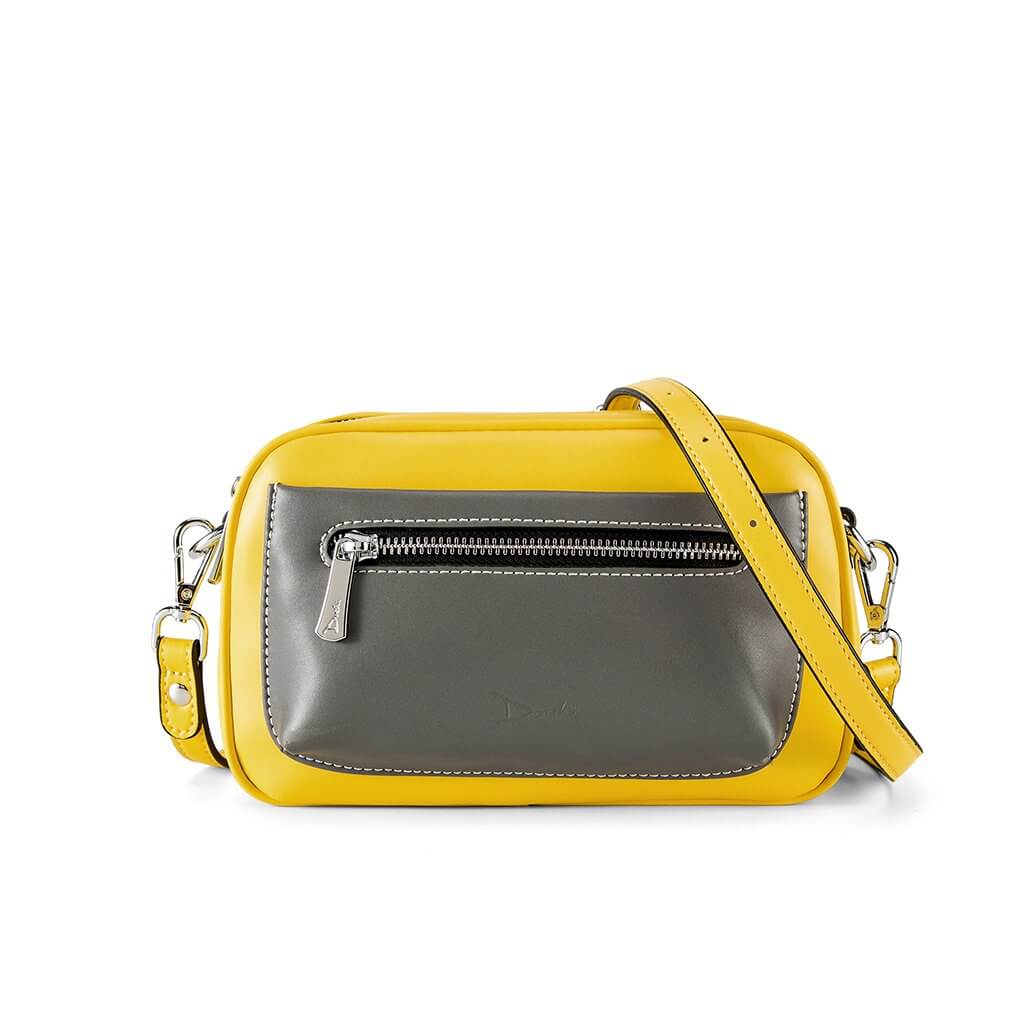 COACH Camera Bag in Yellow