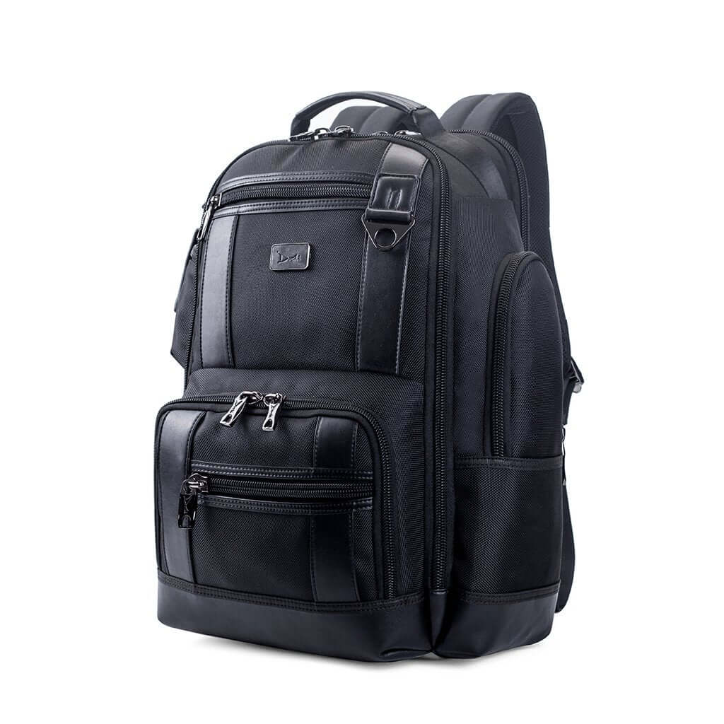 best vegan leather backpack UPPER Diaper Bag Black snacks or notes from admirers Two side pockets for water bottles or gear Interior padded sleeve that fits a 13 laptop or iPad Cushioned exterior zip pocket that fits a 16 laptop for easy access and security Adjustable straps to customize the fit Top loop for hanging and carrying ease Luggage sleeve to make this the perfect travel companion Dimensions Vegan Leather Backpack Caligo |