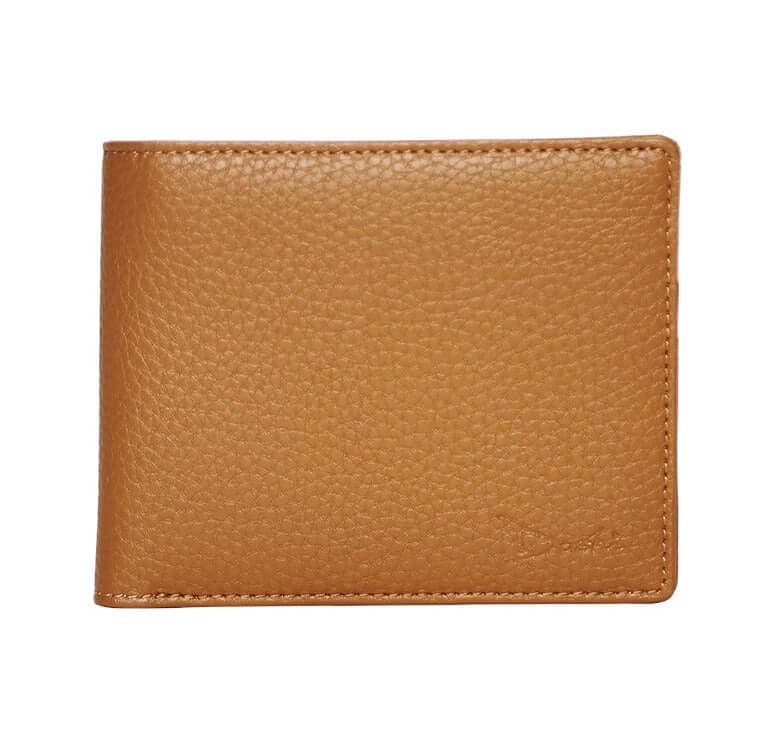 Ferragamo Classic Leather Bifold Wallet in Purple for Men